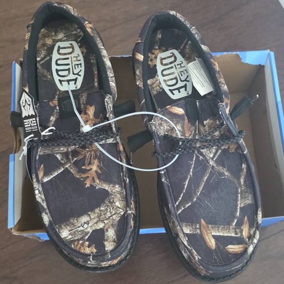 Hey Dude Realtree Edge Black and Brown Camo Tag main image 6